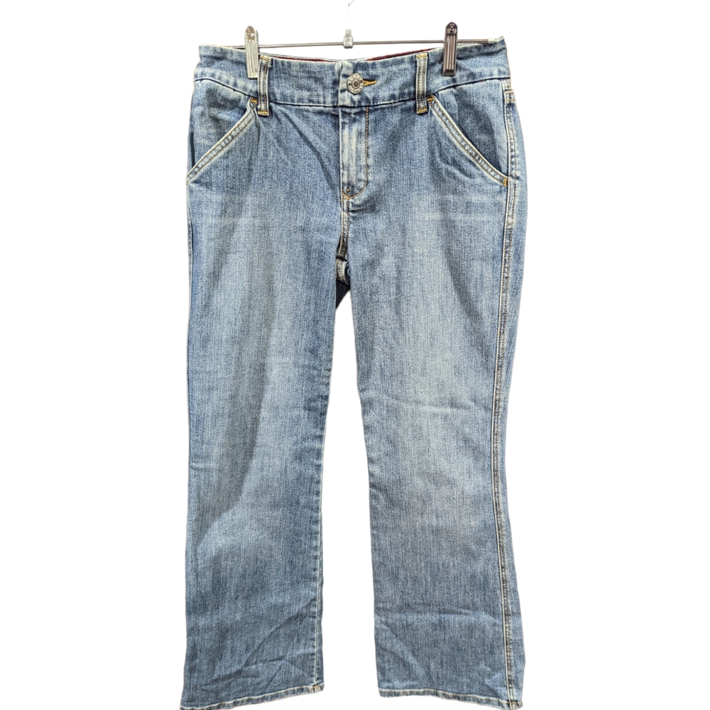 Tommy Hilfiger Jeans Size 6 Women's Straight Mid Rise 98% Cotton